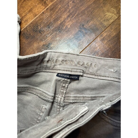 American Eagle Womens Distressed Stretch Jegging Sz 6 - Picture 2 of 8